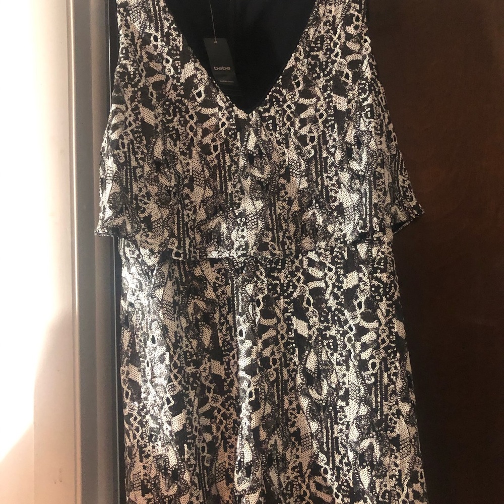 BeBe Sequined Romper